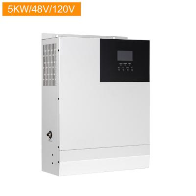 China Hybrid Solar Inverter Charger OEM All In One Solar Inverter Parallel With Solar Controller 48V 80A 5000W MPPT Hybrid Charge Inverter Off Hoop Hybrid Inversor for sale