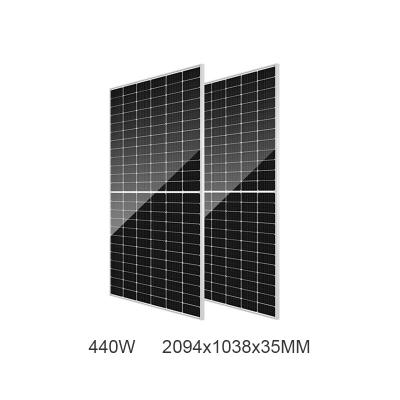 China Hot Selling Monocrystalline Silicon 600w 568wh Monocrystalline Solar Panel System Power Plant 440W Solar Power Photovoltaic Panels Solar Panels for sale