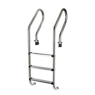 China Water Fun Sets Swimming Pool Railing Ladder Stainless Steel SS 4 Steps Pool Ladder for sale