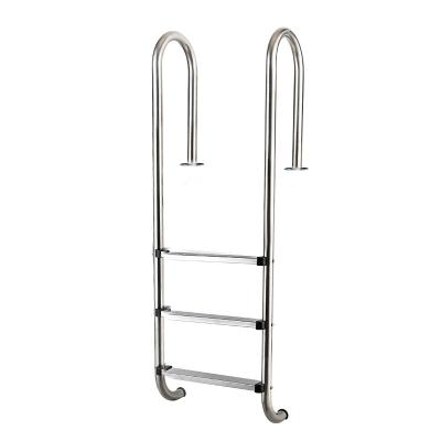 China China Factory Supply 304/316 Stainless Steel Eco-friendly Pool 2/3 /4/5 Steps Ladder for sale