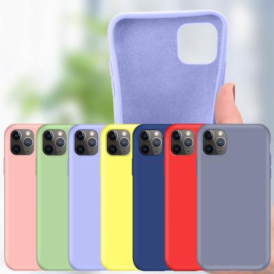 China wholesale Fashional Phone Case Anti-drop In Amazon New Product Waterproof Soft Silicone Case With Logo For iphone 12 for sale