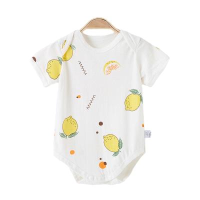 China Free Sample Cotton Baby Rompers Newborn 100% Cotton Baby Clothes Baby Romper for sale