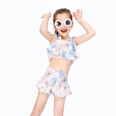 China Breathable Swimming Panties Kids Girls Beachwear Swimsuit Rush Guard Swimwear for sale