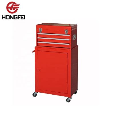 China Powder Coating And Silk Printing Made In China Metal Cabinet Garage Storage Tool Box for sale