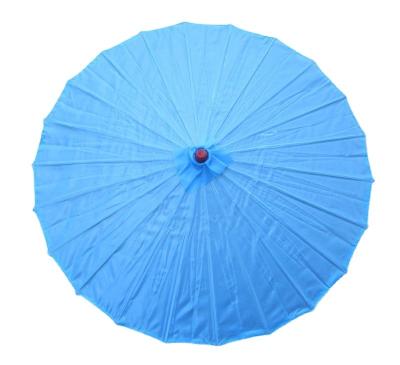 China Colorful Japan Japanese Umbrella Blue Nylon 82 Cm Custom Printing Umbrella For Party Decoration for sale