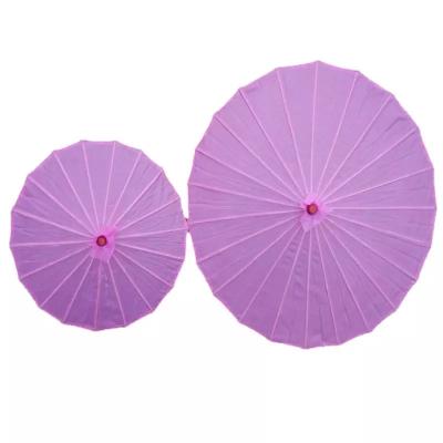 China China Traditional Chinese Umbrella 82 Cm Color All Nylon Purple Umbrella For Party Decoration Dance Tool for sale