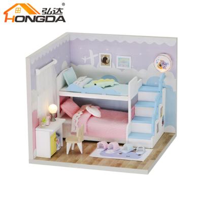 China 2021 New Europe Size Pink Various DIY Dollhouse For Women With Dolls for sale