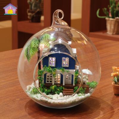 China Home Decoration Glass Ball DIY Handmade Dollhouse Decor Accessories for sale