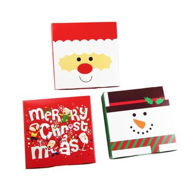 China High Quality Recyclable Christmas Packaging Box Multiple Color Christmas Box Decor For Christmas Gift Wrapping for sale