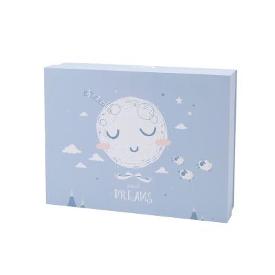 China Full Moon Recyclable Newborn Baby Clothes Baby Moon Gift Box Resend Gift Box One Year Old Children Gift Box for sale