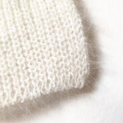 China Hot sales 16s/1 30% popular angora antistatic yarn in Russia long colored mink hair fancy yarn in stock for sale