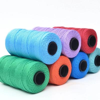 China Anti-Bacteria 39 Colors 100g DIY PP Polypropylene Sewing Thread Wedding Decor Supply Handmade Craftsman Twine Rope Craft Twisted Macrame Rope for sale