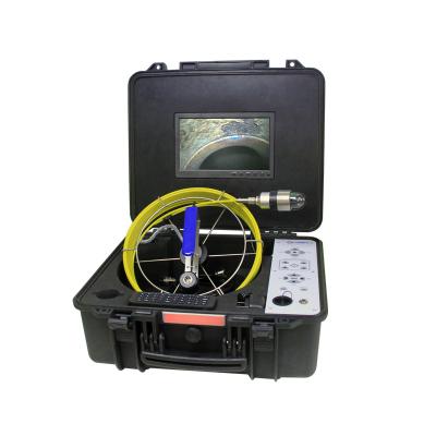 China Waterproof/Waterproof 360 Degree Sewage Pipe Endoscope Push Rod Inspection Camera System Price With 512hz Locator for sale