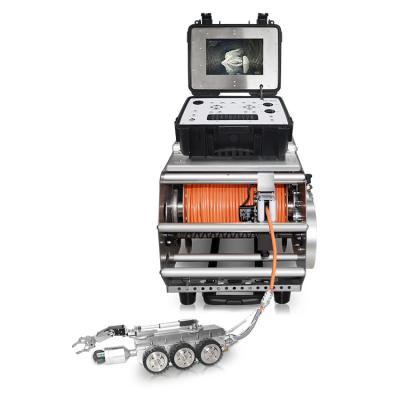 China NIGHT VISION Jiutai Pipeline Inspection Robot Industrial Camera Rolled Sewer Drain Crawler Robot Camera for sale