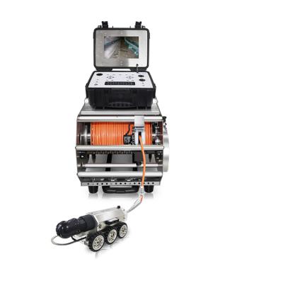 China NIGHT VISION Pipe Inspection System Robotic Crawler Camera for 220-3000mm Pipeline for sale