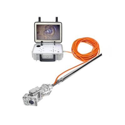 China Waterproof / Weatherproof New Municipal Sewer Manhole Telescopic Enumerating Pole Camera For Oil Tank With 32G for sale