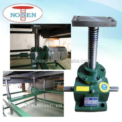 China Electric Screw Jack Motor Easy Operation Bottle Jack Platform Lift Motor Power for sale