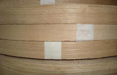 China Natural Edge Banding Furniture Veneer  ,  Ash Veneer Sheets for sale