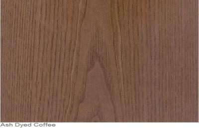 China 0.45 mm Tulip Dyed Wood Veneer Hotel Decoration , Door Veneer Sheets for sale