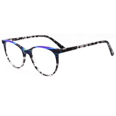 China Classic Acetate Frame Prescription Optical Frames Unisex Optical Frame for sale