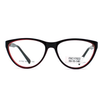 China Plastic Optical Frames Fashion Sense Eyewear Frame Kids Cat Eye Frames for sale