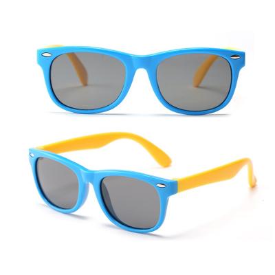 China Luxury design of the newest fashion sunglasses 2019 fashion shades your own TR90 kids polarized sunglasses for sale