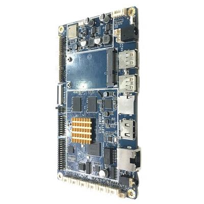 China FR4 Nice GPU PowerVR G6110 EMMC CPU 8G/16G/32G Octa Core RK3368 Android 7.1 Core RK3368 Android 7.1 Optional System Mainboard For Ad Device for sale