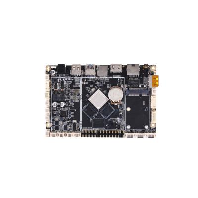 China High Performance FR-4 Dual Linux Android Rockchip RK3399 PCB OS Motherboard For Face Recognition PCBA 2G/4G RAM for sale