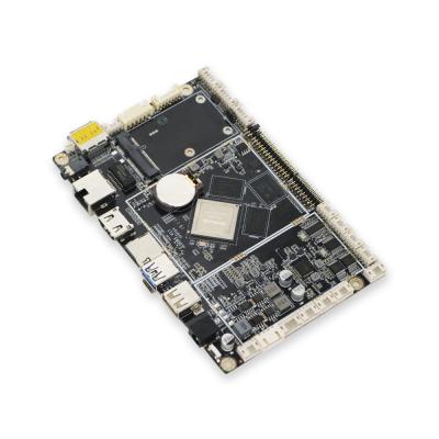 China FR-4 Fast Speed ​​4G RAM PCBA Linux Rockchip rk3399 Board Android Motherboard 4K Display Industrial Control Board for sale