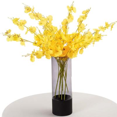 China Small Orchid Dancing Branch Flower Simulation Flower Wedding Desktop Decoration Home Decorative Home Decoration 1 Piece for sale