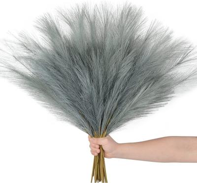 China Environmental Simulation Pampas Reed Dog Tail Grass Decoration Wedding Flower Artificial Pampas Grass Scene C Dry Piece 1 for sale