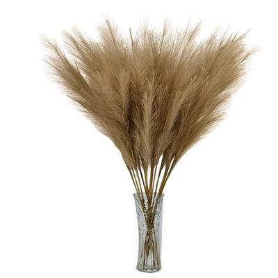 China Simulation environmental artificial pampas grass reed dog tail grass decoration wedding flower pampas grass scene E dried piece 1 for sale