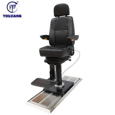 China Boat Turning Marine Captain Chair / Boat Operator Seats for sale