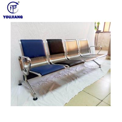 China Traditional Stainless Steel Bus Station Waiting Chair , Hospital Waiting Chair for sale