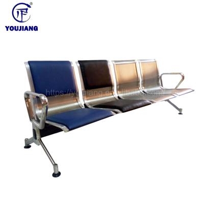 China Durable Stainless Steel Waiting Room Bench Traditional Seating for sale