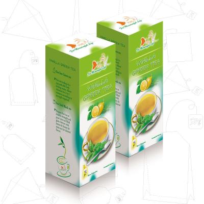 China Tea Box Tea Bag OEM Vanilla Green Tea for sale