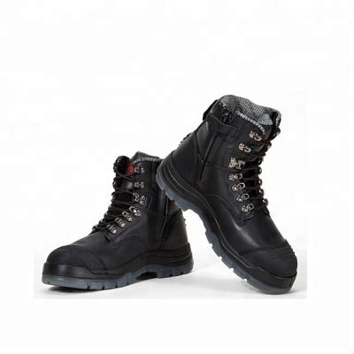 China Anti Slip Toe SRC Safety Mining Safety Shoes Steel American Standard Large Size Safety Shoes for sale