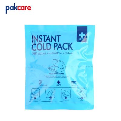 China First aid / pain relife instant cold pack recycled plastic bag for medical ice pack for sale