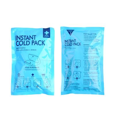 China Instant first aid/Pain relife gel cold pack cooler compresses first aid cold bags for emergency pain relief for sale