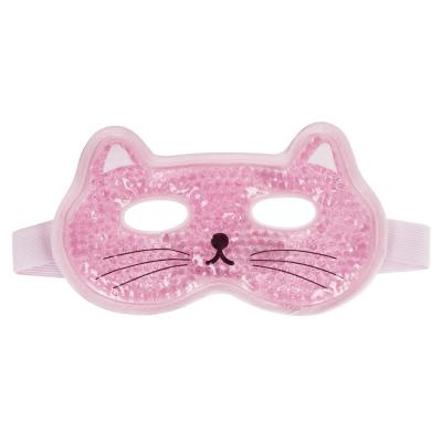 China Eye Mask Relief and Flexible and Reusable Eye Support Plush Mask Natural Eye Mask Stress Therapy Mask for sale