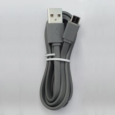 China A Male To Male Connector Jianhan Micro USB 5pin Gray Flat Micro Cable for sale