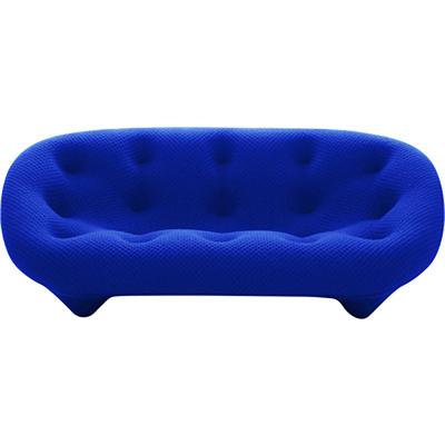 China Blue Indoor Luxury Nordic Modern Curved Couch Sofa Set Tufted Contemporary Corner Rosette Lign Couch Sofa Set Living Room Furniture for sale