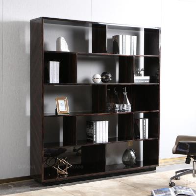 China Simple Home Study Bookrack Bookshelf Animal Black Luxury Wooden Modern Office Shelf Bookshelves for sale