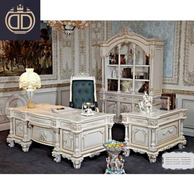 China High End Chic Wooden Executive Office Royal Table Luxury CEO Office Furniture for sale