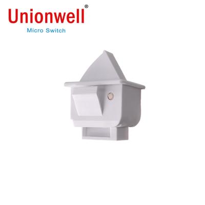 China Refrigerator Door Unionwell SWD Series Door Explosion Proof Switch Button 03 0.1A/2.5A 125/250VAC IP67/IP40 For Home Appliances/Refrigerator/Freez for sale