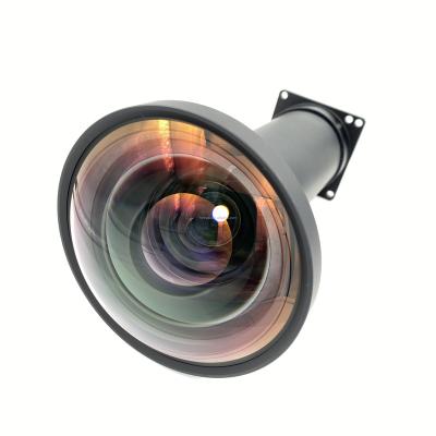 China LCD 0.5:1Short Throw Replacement Lens For HITACHI Projector HD Projector All-Glass All-Metal Outer Short Focus Lens for sale