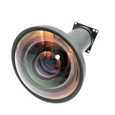 China Replacement Projector Optical Lenses For NP-PA1004UL-B+ HD Projector Short Throw All-Metal All-Glass Outer Lens for sale