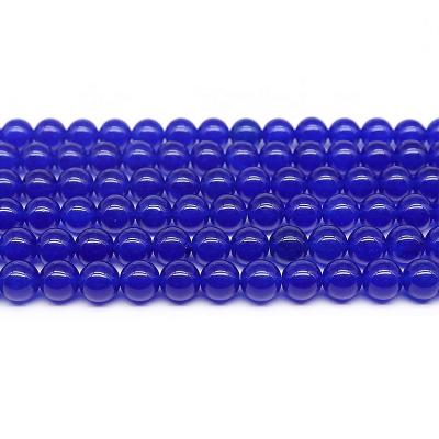 China For Jewelry Making Wholesale 4/6/8/10mm Lazuli Round Jade Bead Bracelet Green Gold Loose Gemstone Set Natural Stone Beads For Jewelry Making Sets for sale