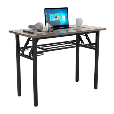 China portable wood outdoor camping dinning laptop folding office table for events for sale