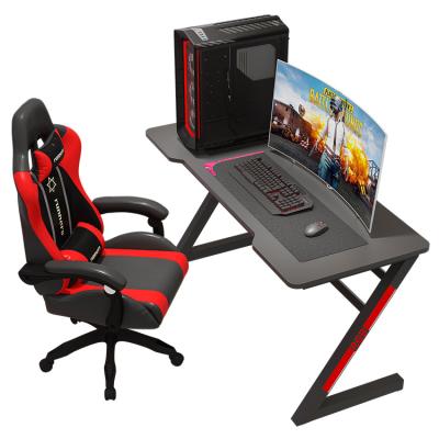 China wholesale cheap champion pc computer table gaming desk with headset and cup holder for sale